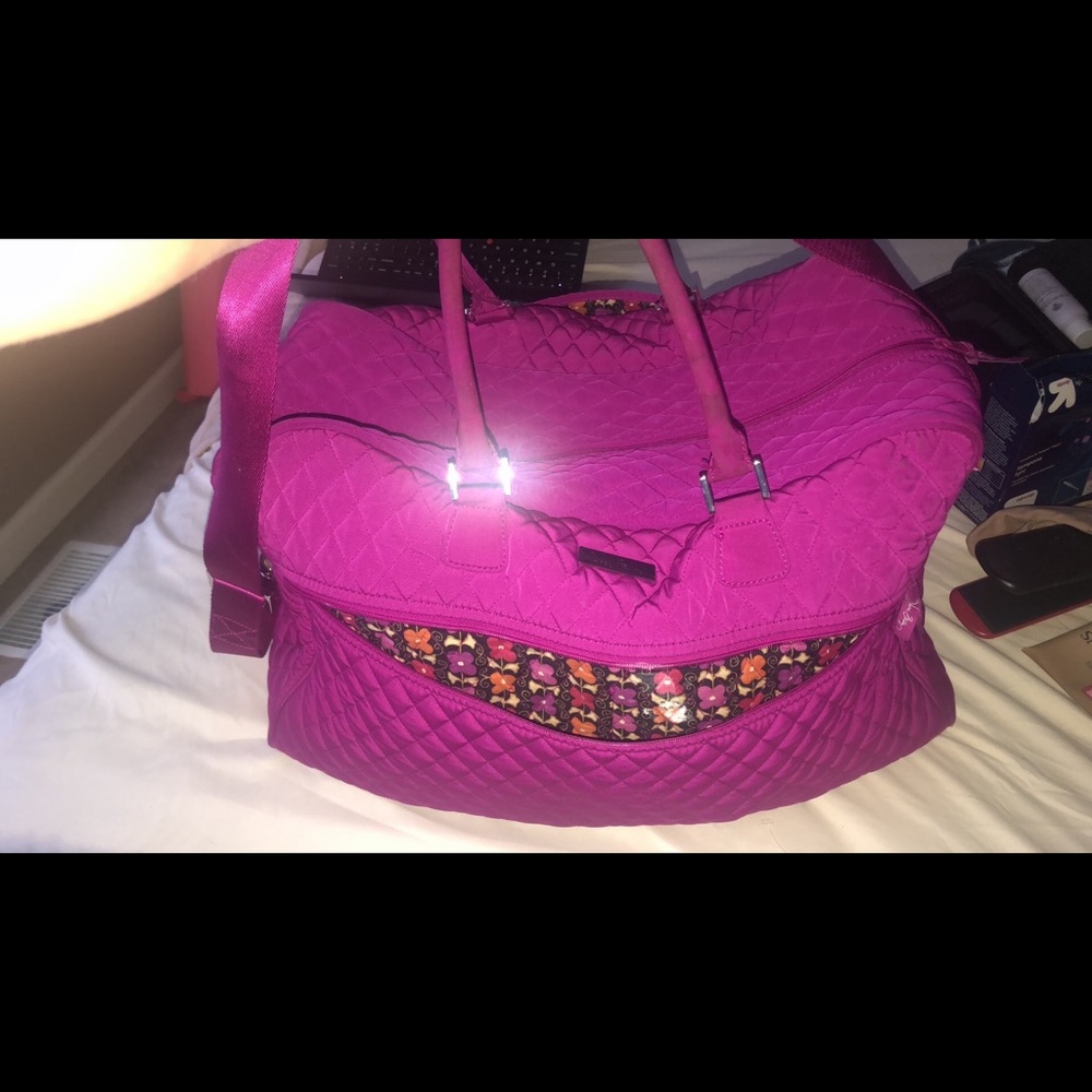 Vera Bradley large weekender bag